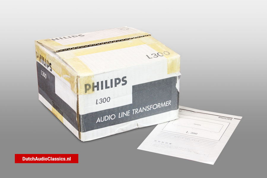 Philips L300 audio line transformer box