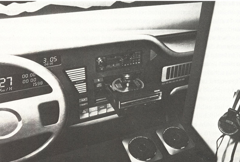 Philips car cdplayer prototype