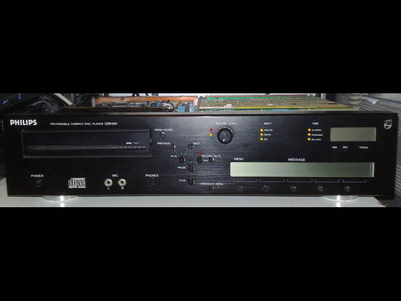 Philips CDR001 cd recorder prototype