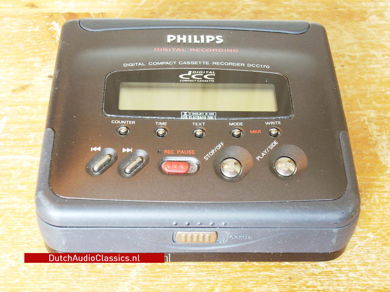 PHILIPS DCC 170 ポータブルカセットレコーダー Philips DCC170 « DCC Museum