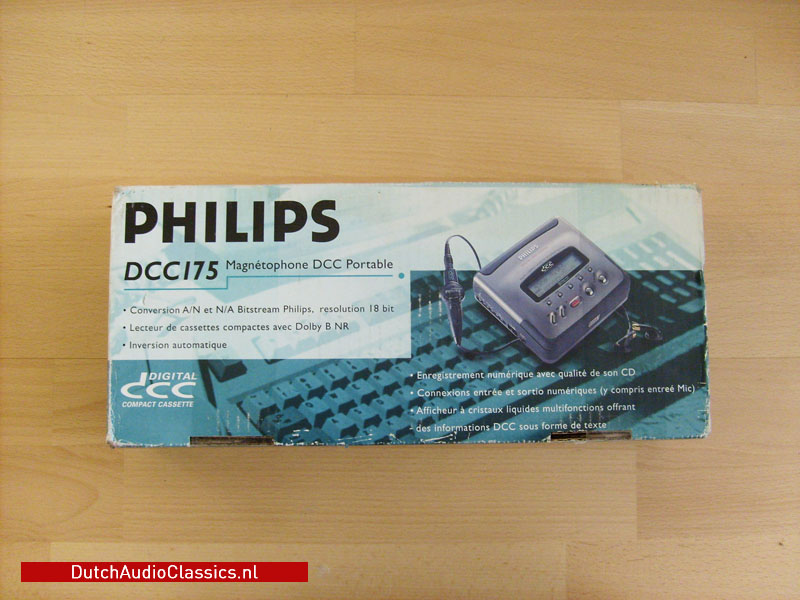 Philips DCC175 portable DCC recorder