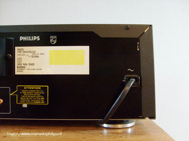 Philips DCC900 DCC recorder