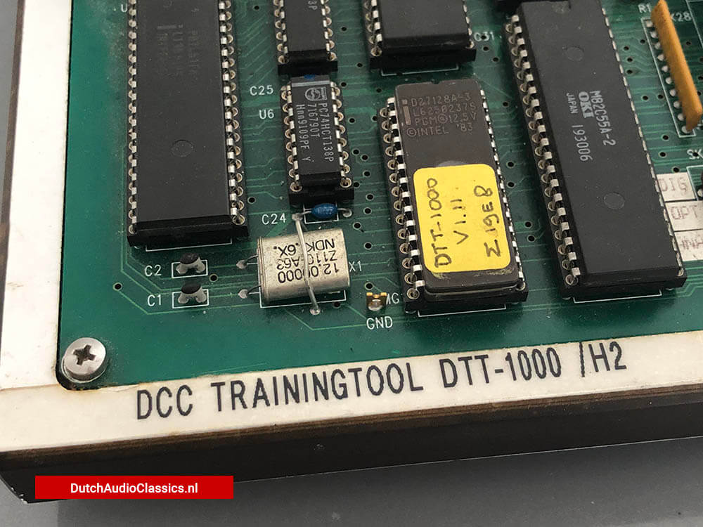 Philips DTT1000 DCC trainingstool prototype