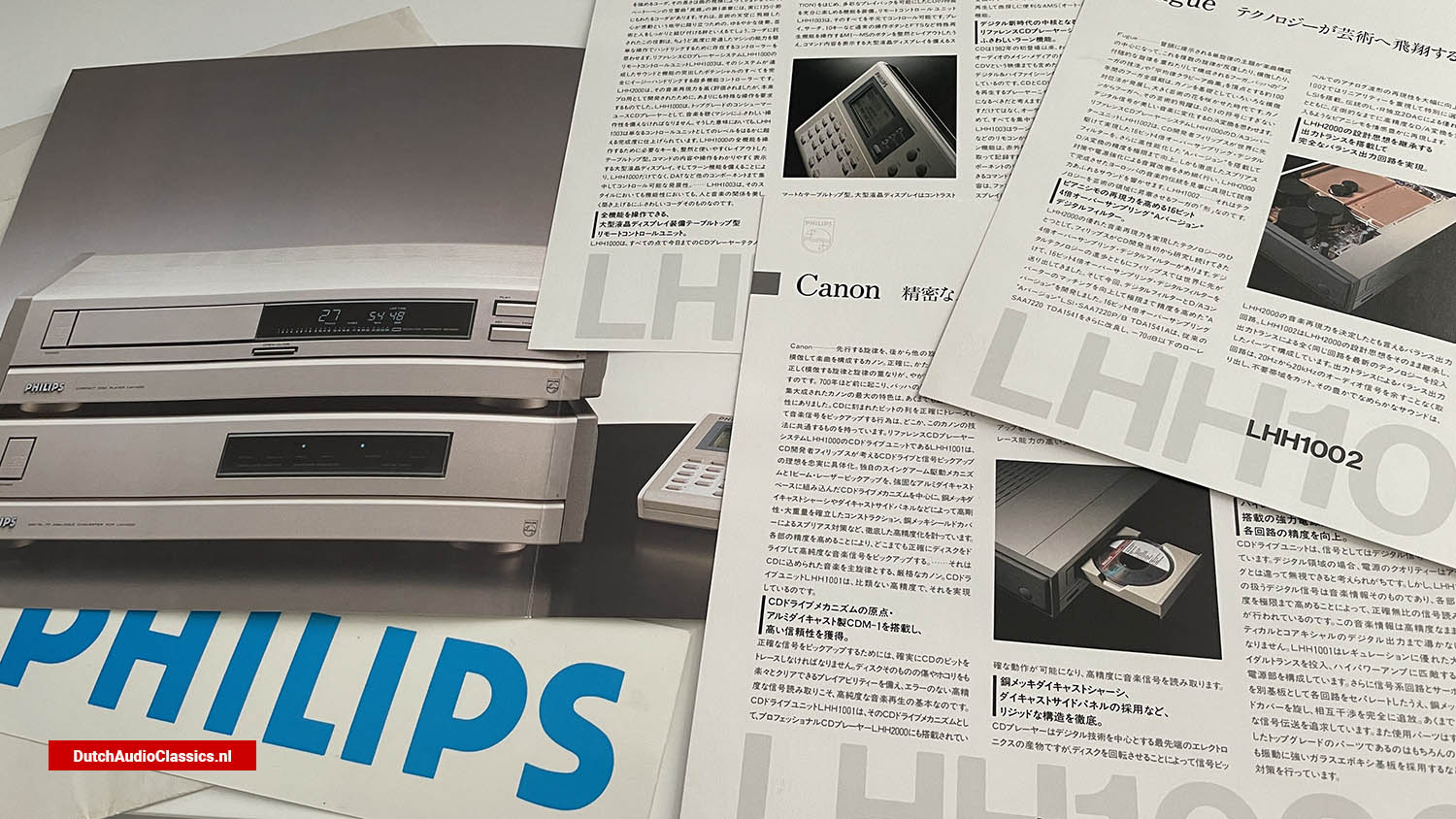 Philips LHH1000 LHH1001 LHH1002 LHH1003 brochure