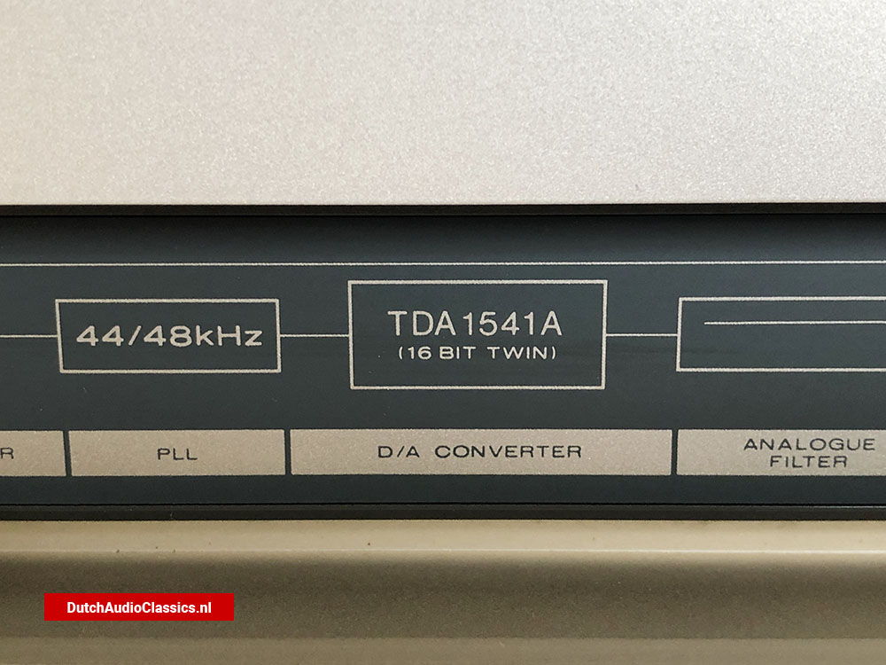 Philips LHH1000 cdplayer TDA1541A S1