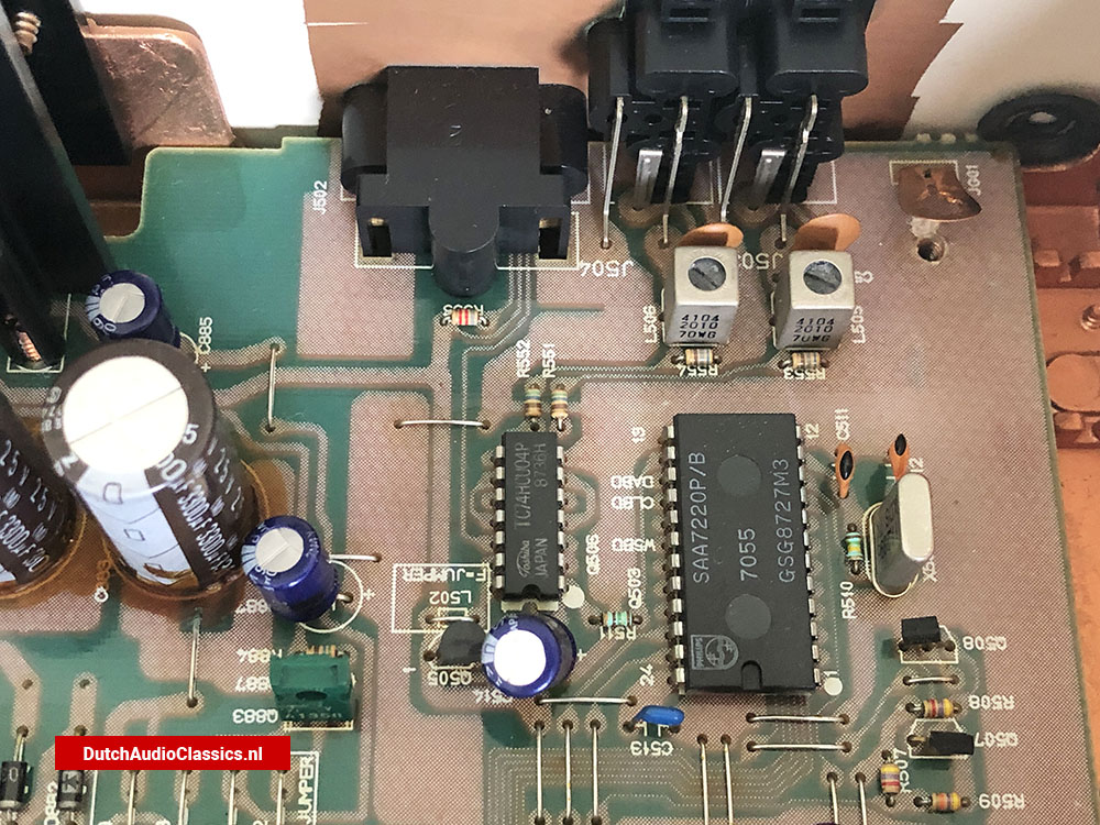 Philips LHH1000 cdplayer TDA1541A S1