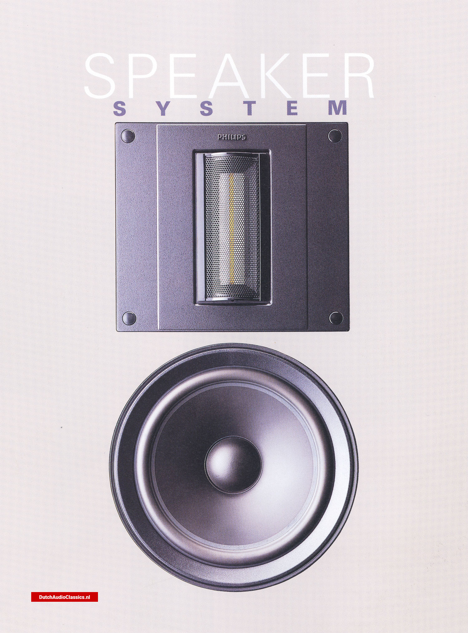 Philips Speaker System - FB1000 - FB880 - FB825 - - FB815 - DutchAudioClassics.nl