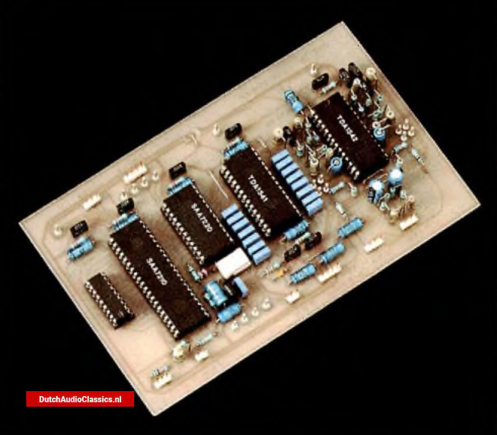 Philips Laboratory model of the new high-performance decoding electronics for CD players