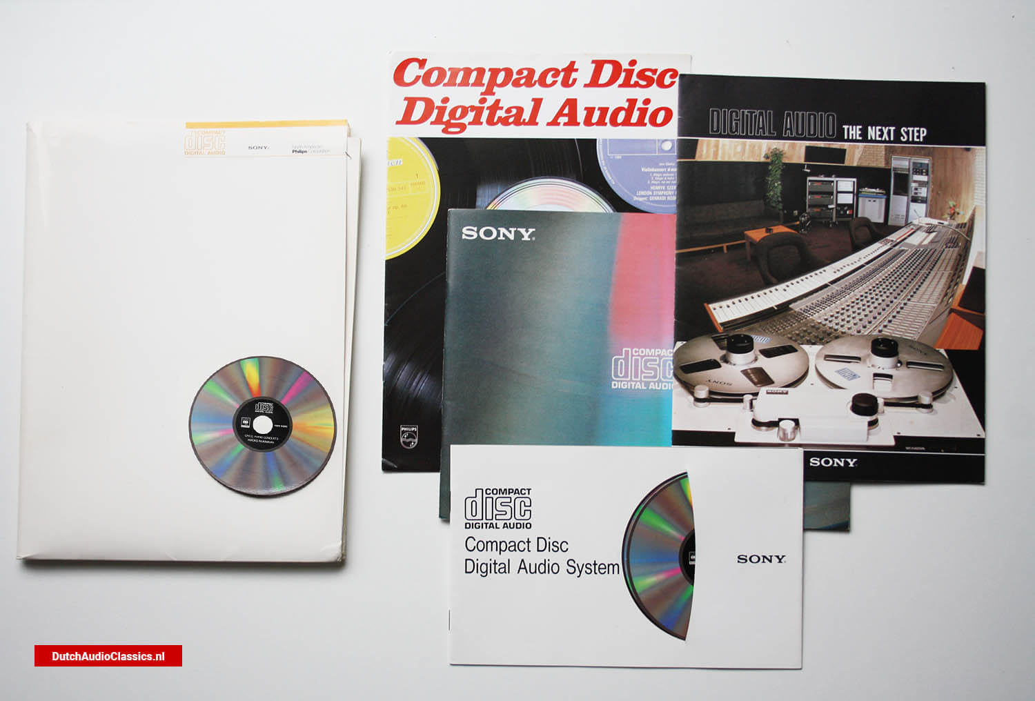 Philips/Sony six meetings perfecting the Compact Disc System