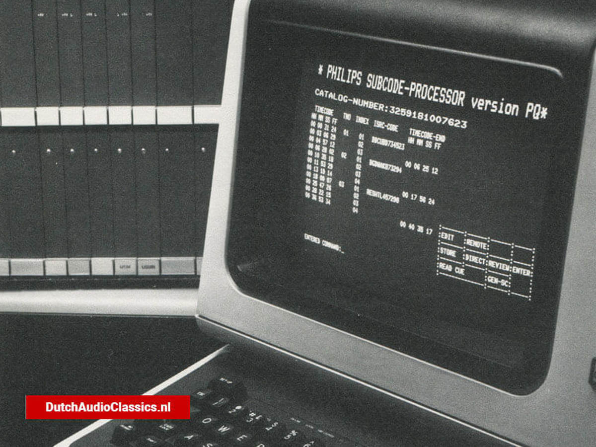 Philips LHH0425 CD subcode processor editor