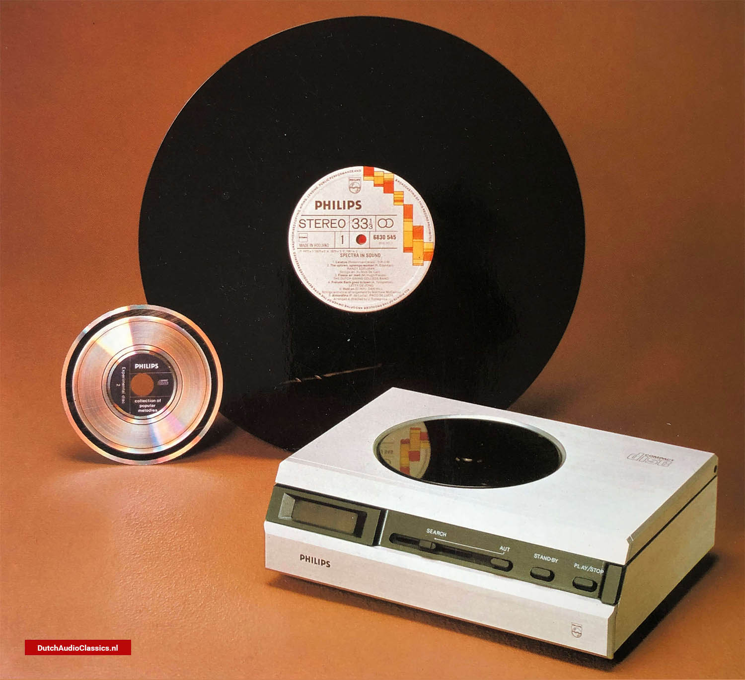 The First Public Demonstration of the Philips Compact Disc