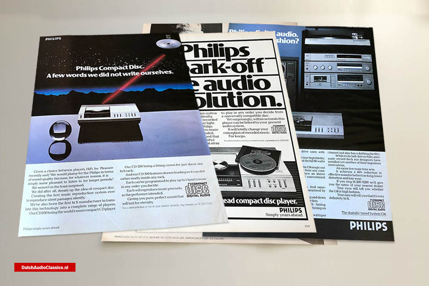 Philips & Marantz Audio magazine advertising