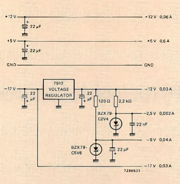 Power supply of decoder
