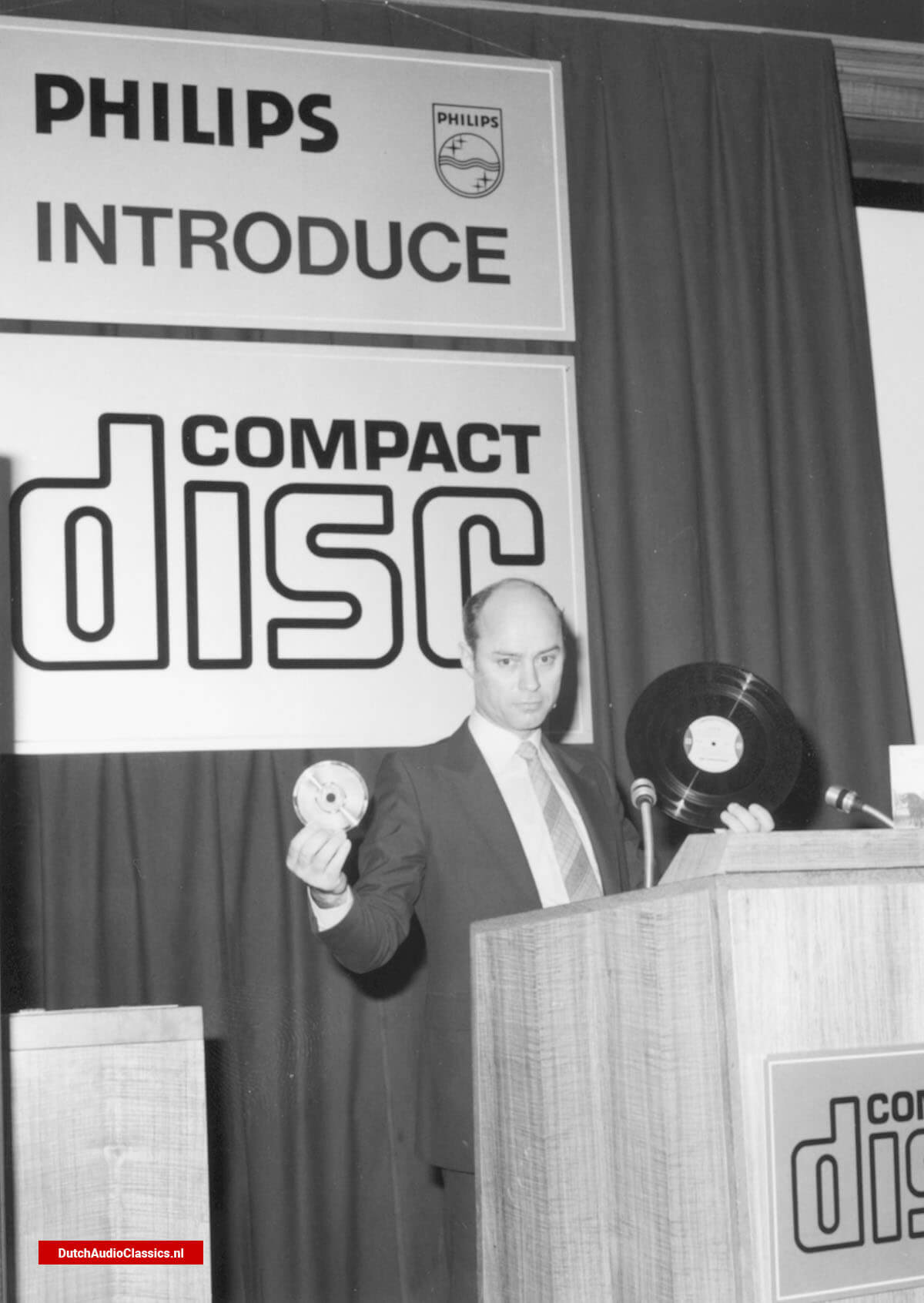Joop Sinjou demonstration Compact Disc system 8 March 1979