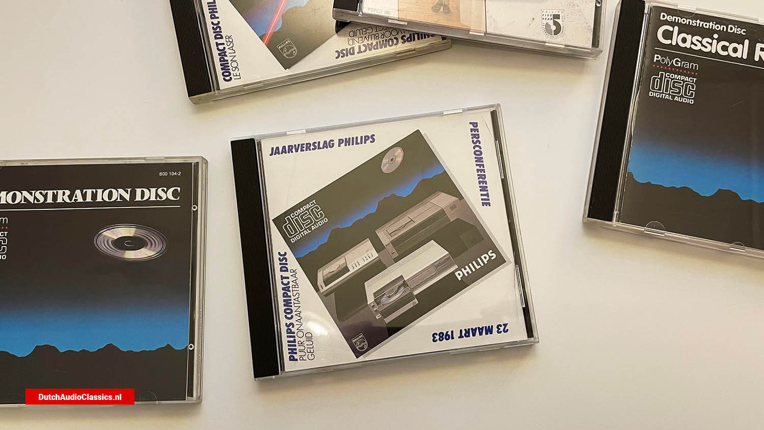 Philips annual report 1983 compact disc