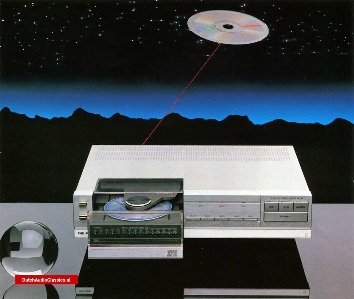 Philips compact disc player CD300