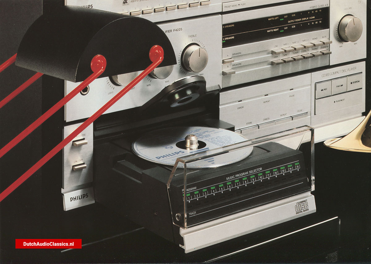 Philips compact disc player CD300