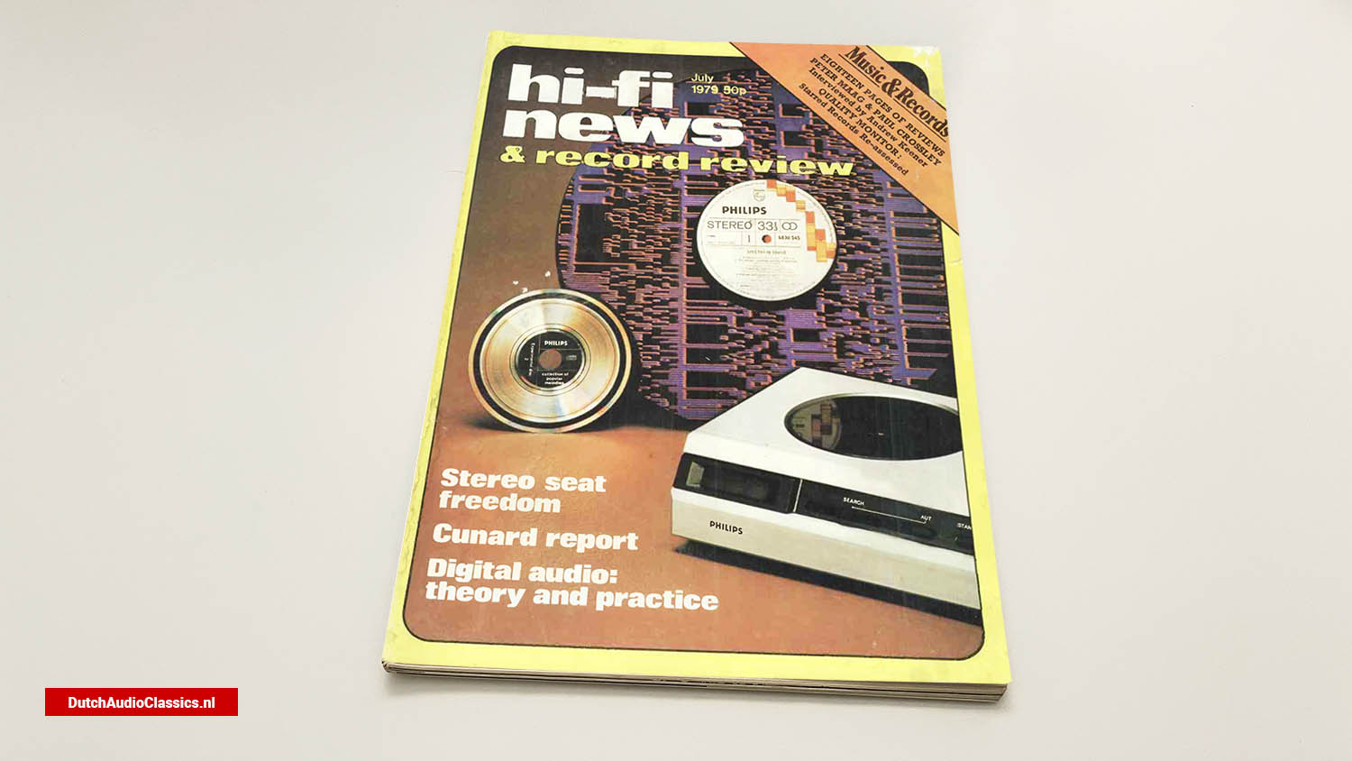 8 March 1979 Introdcution Philips Compact Disc System