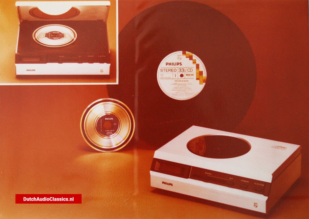 Philips compact disc player Punkeltje