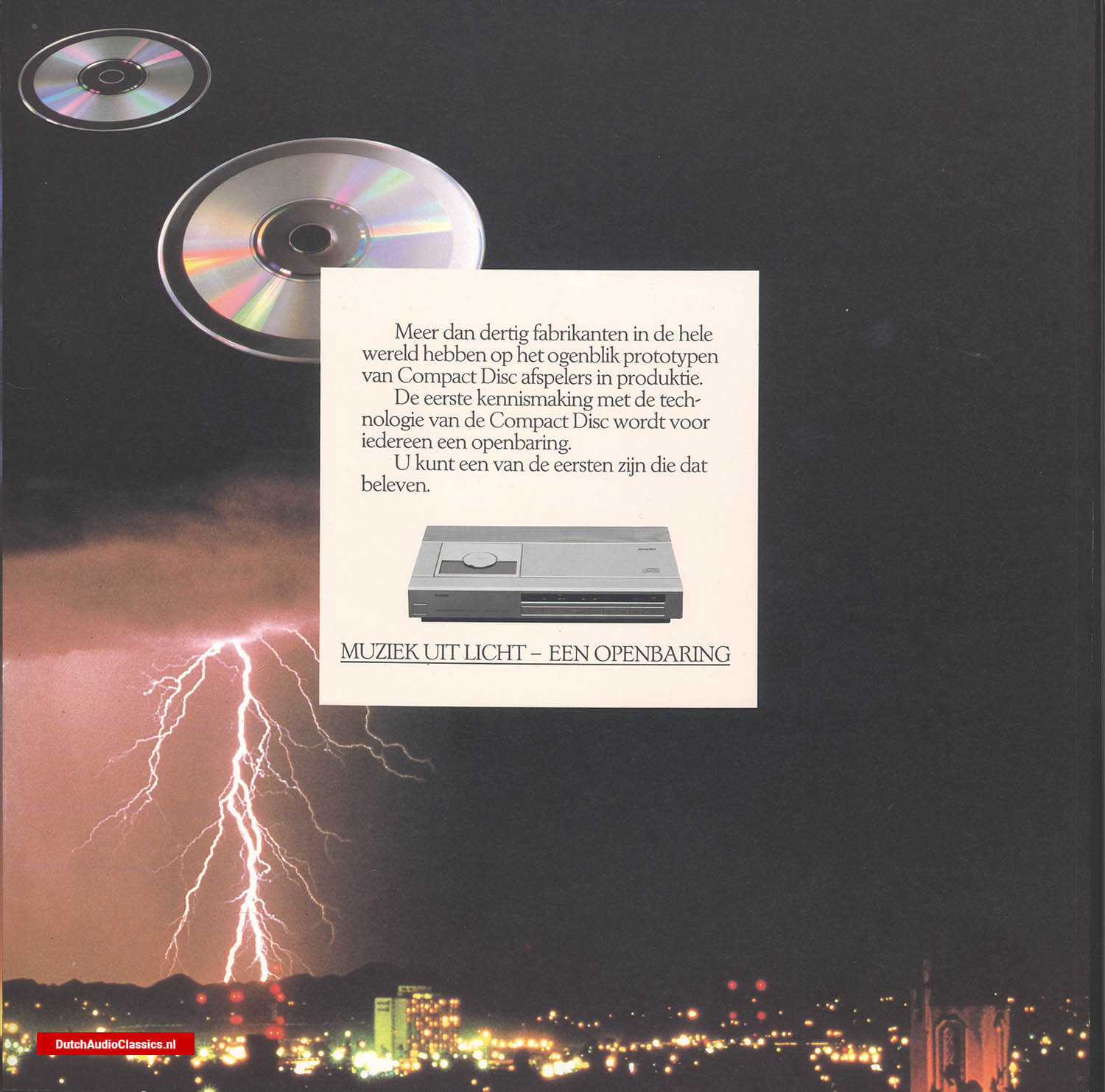 Experience the Revolutionary Sound of the Compact Disc A Look at an early PolyGram's Compact