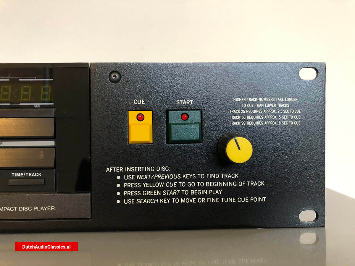 Straight Wire Audio CDQue broadcast cdplayer