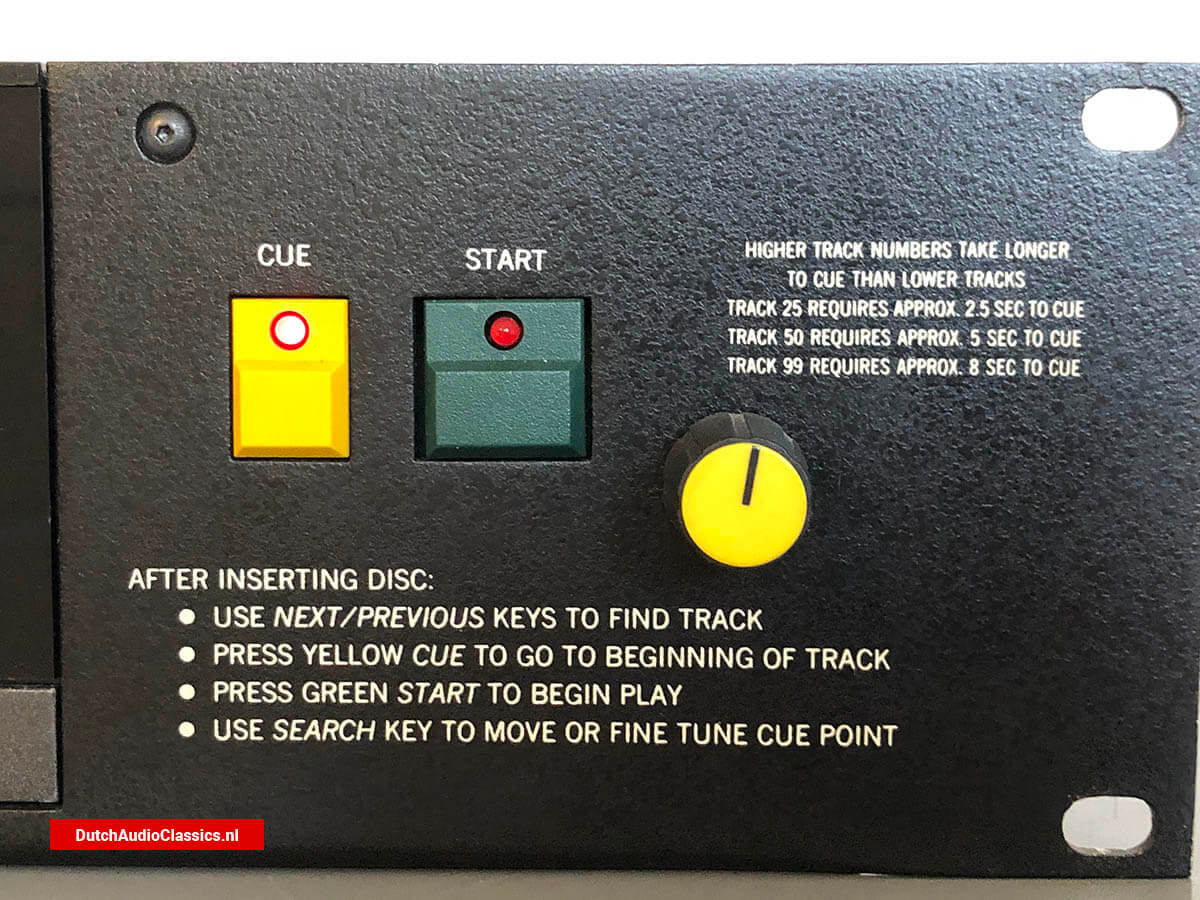 Straight Wire Audio CDQue broadcast cdplayer