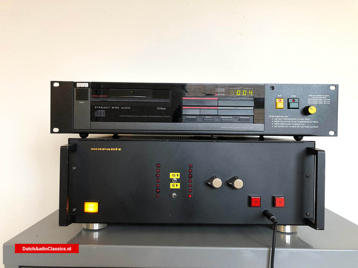 Straight Wire Audio CDQue broadcast cdplayer