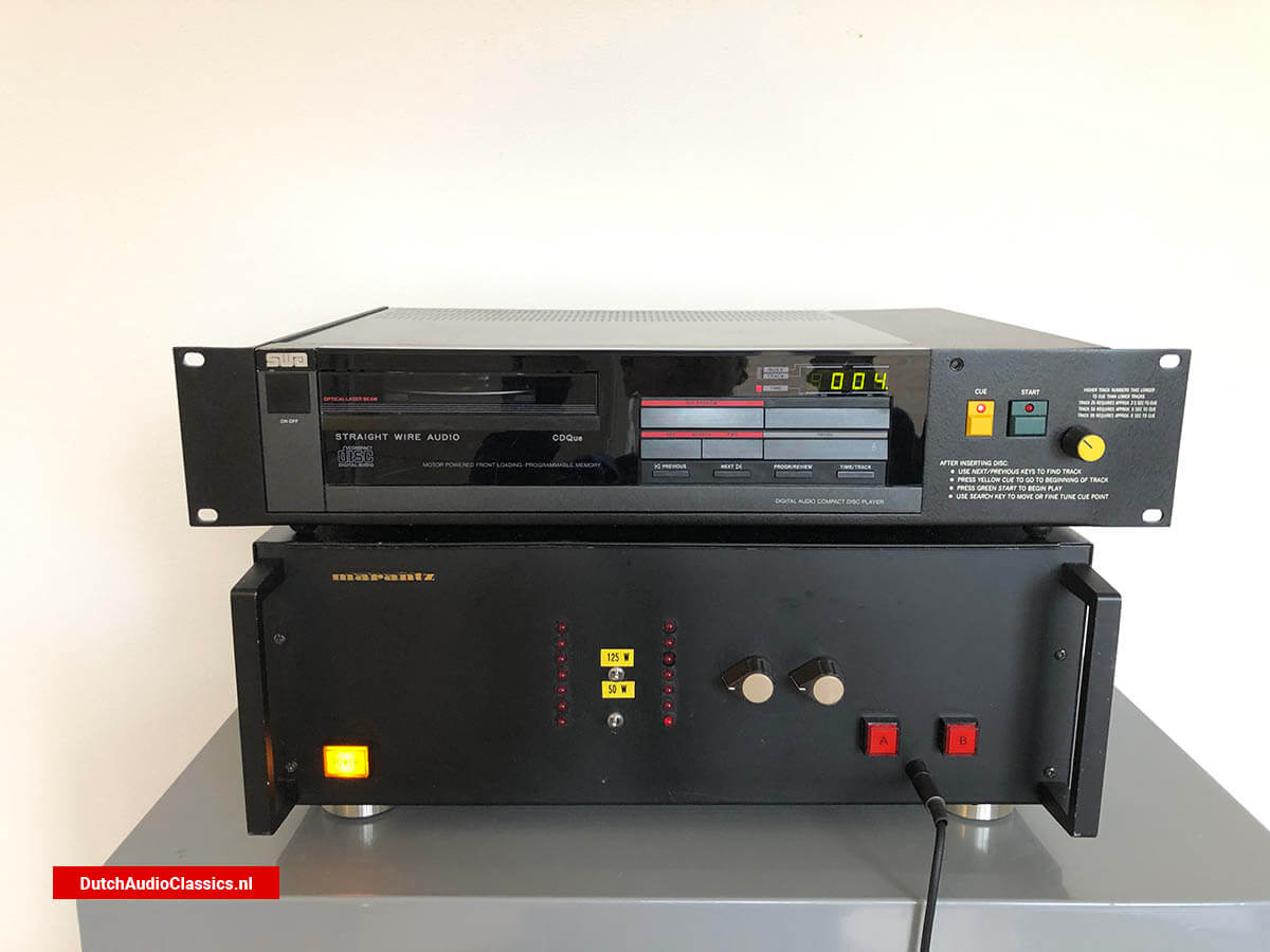 Straight Wire Audio CDQue broadcast cdplayer