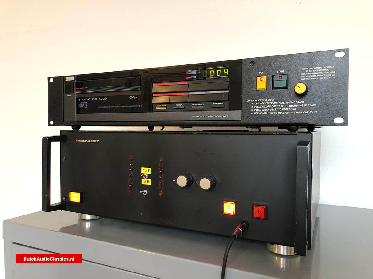 Straight Wire Audio CDQue broadcast cdplayer