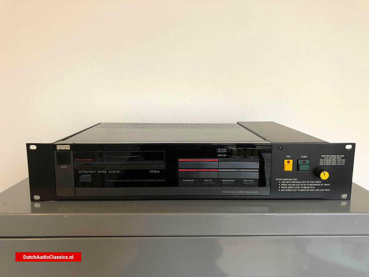 Straight Wire Audio CDQue broadcast cdplayer