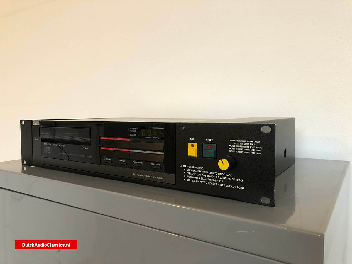 Straight Wire Audio CDQue broadcast cdplayer