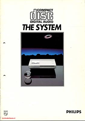 Philips Compact Disc Digital Audio - The System 1984 English brochure PDF - Philips
