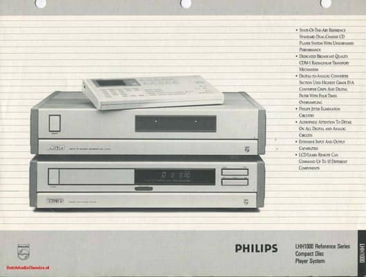 Philips LHH1000 1989 English product information PDF - Philips