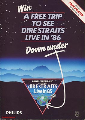 Philips Compact Disc - Win Free Trip Tour 1985 English brochure PDF - Philips