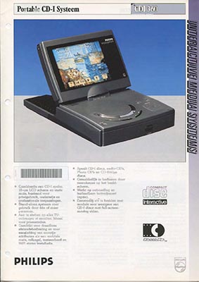 Philips CDI360 portable CDI system 1992 product information PDF - Philips