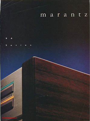 Marantz 94 series 1988 English brochure PDF - Marantz